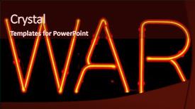  Presentation with neon - Amazing presentation design having led tube - neon sign neon letters backdrop and a wine colored foreground