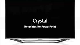  Presentation with white pigeon against the blue - Audience pleasing slide set consisting of led tv against white background backdrop and a black colored foreground