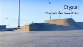  Presentation with public - Slides enhanced with ledge - public skatepark in harwich essex background and a light blue colored foreground