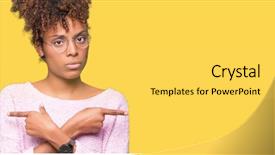  Presentation with african american couples on the mountains - PPT layouts featuring left overs - beautiful young african american woman background and a yellow colored foreground