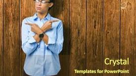  Presentation with african american business - Colorful presentation theme enhanced with left overs - young beautiful african american business backdrop and a  colored foreground