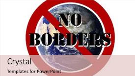  Presentation with agenda - Slides enhanced with left wing democratic party background and a lemonade colored foreground