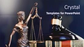  Presentation with legal - Beautiful slide deck featuring legal-law-concept-image-gavel backdrop and a wine colored foreground