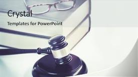  Presentation with legal - Audience pleasing PPT theme consisting of legal law concept image backdrop and a  colored foreground