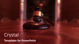  Presentation with legal - Slide deck enhanced with constitutional design - legal law concept image background and a wine colored foreground