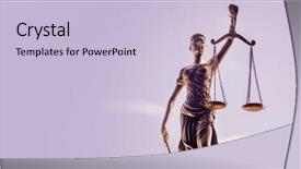  Presentation with legal - Audience pleasing presentation design consisting of legal law concept image backdrop and a light blue colored foreground