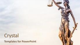  Presentation with law - Audience pleasing slide deck consisting of legal law concept image backdrop and a cream colored foreground