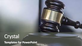  Presentation with legal - Amazing theme having legal law concept image backdrop and a gray colored foreground