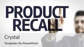  Presentation with product - Amazing slides having legal liability - business man pointing to transparent backdrop and a white colored foreground