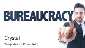  Presentation with 3d man business leader - Cool new presentation theme with legal mail - business man pointing the text backdrop and a white colored foreground