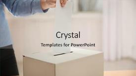  Presentation with envelope - Presentation having legal mail - closeup of hand inserting envelope background and a lemonade colored foreground