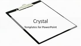  Presentation with legal - Audience pleasing presentation theme consisting of legal pad - clipboard backdrop and a  colored foreground