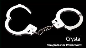  Presentation with law crime - Beautiful slides featuring public estate in hong kong at night backdrop and a tawny brown colored foreground