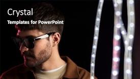  Presentation with ultra - Slides with leisure-clubbing-and-nightlife-concept background and a black colored foreground