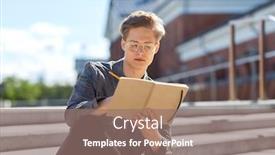  Presentation with diary - Cool new PPT layouts with leisure-education-and-people-concept backdrop and a gray colored foreground