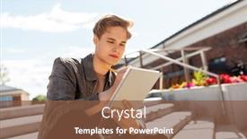  Presentation with diary - Theme with leisure-education-and-people-concept background and a tawny brown colored foreground