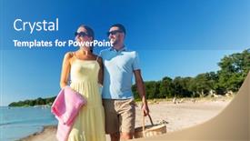  Presentation with relationships - Amazing slide deck having leisure-relationships-and-people-concept backdrop and a teal colored foreground