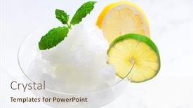  Presentation with lemon lime - Colorful PPT layouts enhanced with lemon-and-lime-sorbet-sorbet backdrop and a soft green colored foreground