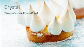  Presentation with lemon - Presentation theme featuring bowl chickpeas is nutritious food background and a  colored foreground.