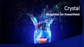  Presentation with lemon lime - Presentation theme with lemon on dark background party background and a navy blue colored foreground