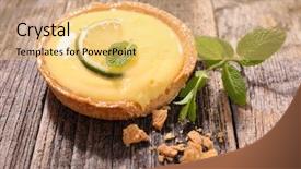  Presentation with citrus - Cool new theme with lemon tart citrus backdrop and a yellow colored foreground