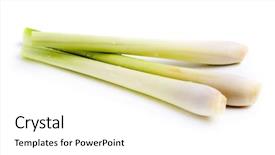  Presentation with lemon grass - Amazing PPT layouts having lemongrass - fresh lemon grass on white backdrop and a white colored foreground