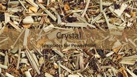  Presentation with organic tea - Theme with lemongrass organic tea caffeine free background and a  colored foreground