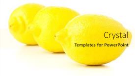  Presentation with lemons - 