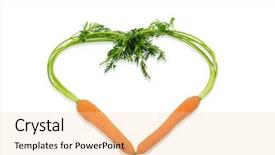  Presentation with healthy nutrition - Colorful presentation theme enhanced with lent days - heart made from organically grown backdrop and a lemonade colored foreground