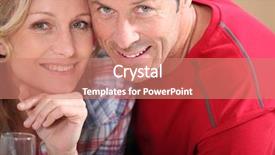  Presentation with lent - Theme consisting of lent days - married couple at home background and a coral colored foreground