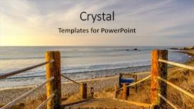  Presentation with pacific - Cool new slide set with leo carrillo state beach malibu backdrop and a lemonade colored foreground