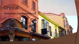  Presentation with nsw street - Beautiful theme featuring leon calle ancha street neat backdrop and a  colored foreground