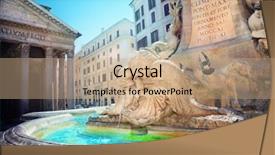  Presentation with rome - Audience pleasing slides consisting of  backdrop and a  colored foreground