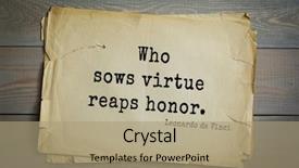  Presentation with inventor - Theme enhanced with leonardo da vinci - italian background and a coral colored foreground