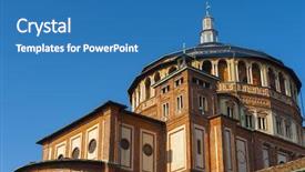  Presentation with santa - Amazing presentation having leonardo da vinci last supper backdrop and a teal colored foreground