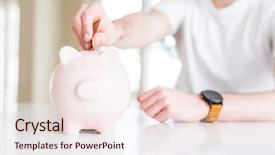  Presentation with saving - Theme having les danger de la maison - close up of man putting background and a lemonade colored foreground