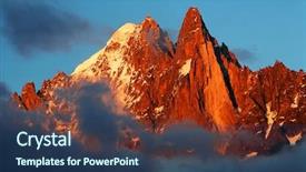  Presentation with chimie verte - Slide deck with les drus haute savoie france background and a ocean colored foreground