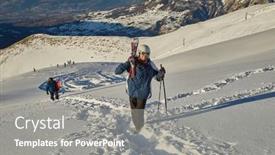  Presentation with mountain climbing - 