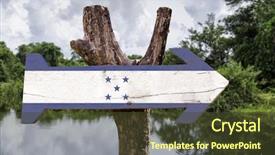  Presentation with forest - Colorful PPT theme enhanced with les symbole de dangereux - honduras wooden sign backdrop and a tawny brown colored foreground
