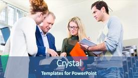  Presentation with college students - Amazing PPT theme having lesson notes while asking professor backdrop and a ocean colored foreground