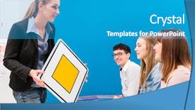  Presentation with driving - Audience pleasing presentation theme consisting of lessons in driving school given backdrop and a teal colored foreground