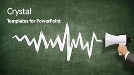  Presentation with media - Slide deck with lessons of oratory mixed media background and a tawny brown colored foreground