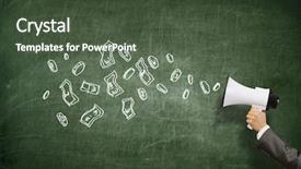  Presentation with media - Slide deck consisting of lessons of oratory mixed media background and a tawny brown colored foreground