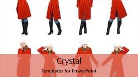  Presentation with fun - PPT layouts with lets work together - let's have fun isolated background and a coral colored foreground