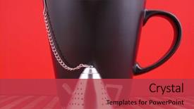  Presentation with black-tea - Colorful presentation theme enhanced with let's make tea - teapot backdrop and a  colored foreground