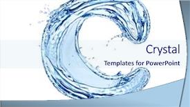  Presentation with letter - Amazing slide set having letter isolated on white background backdrop and a  colored foreground