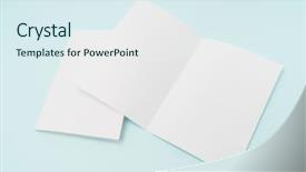  Presentation with oktoberfest bavarian white and blue - Amazing slides having letterhead - bifold white template paper backdrop and a sky blue colored foreground