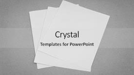  Presentation with white torn paper on gray - Colorful presentation theme enhanced with letterhead - bifold white template paper backdrop and a light gray colored foreground