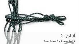  Presentation with white letters - Cool new PPT theme with art - abstract smoke background image made backdrop and a black colored foreground