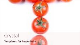  Presentation with numbers - Cool new slides with letters and numbers alphabet of red tomatoes backdrop and a lemonade colored foreground